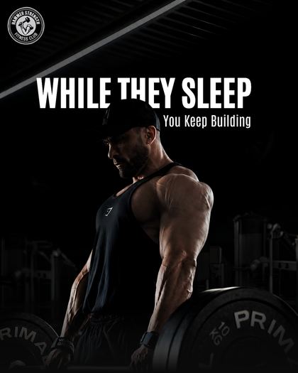 While They Sleep AI ad graphic