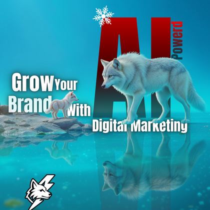 Grow your brand AI ad graphic