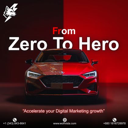 From Zero to Hero AI ad graphic